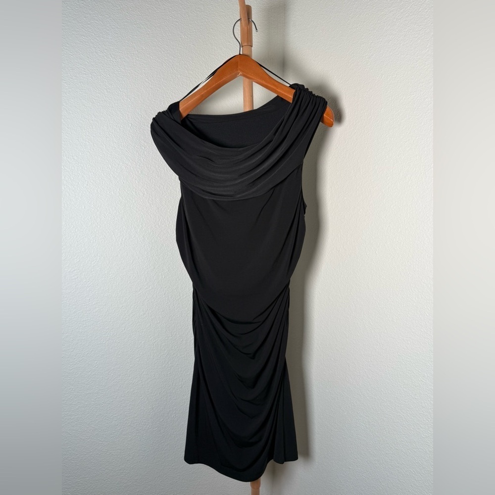 Spense One Shoulder Classic Black Dress Women’s Size 14